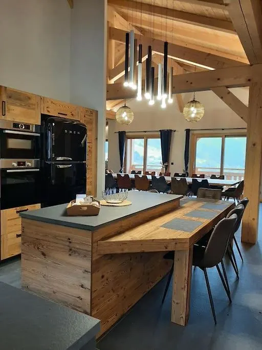 Chalet La Ferme D'Aime, Neuf, 15 Personnes Entremont France